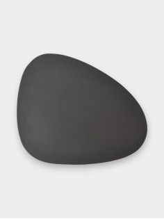 Салфетка сервировочная на стол Доляна «Тэм», 45×35 см, серая