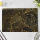 Салфетки сервировочные на стол Magistro, 4 шт., 45×30 см, чёрные