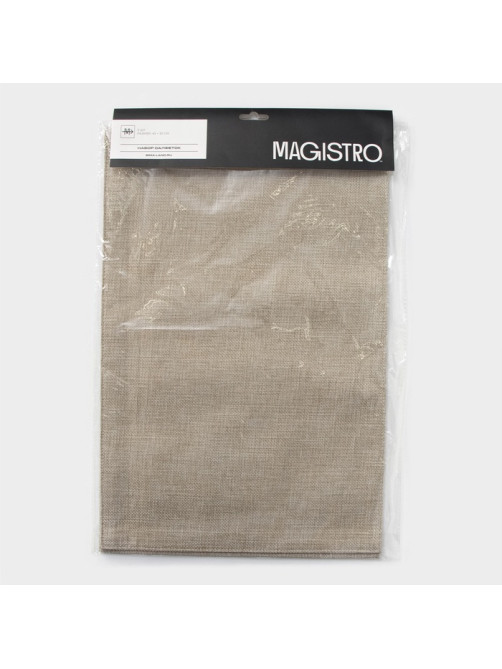 Салфетки сервировочные на стол Magistro, 2 шт., хлопок, 45×30 см, бежевые
