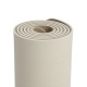 Коврик для фитнеса и йоги ONLYTOP, 183×61×0.8 см, молочный/тёмно-коричневый