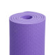 Коврик для фитнеса и йоги ONLYTOP, 183×61×0.8 см, фиолетовый/тёмно-фиолетовый