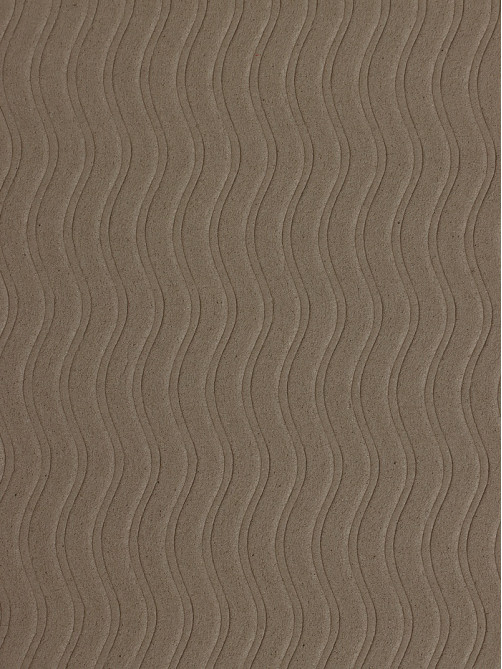 Коврик для фитнеса и йоги ONLYTOP, 183×61×0.8 см, молочный/тёмно-коричневый