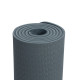 Коврик для фитнеса и йоги ONLYTOP, 183×61×0.8 см, графитовый/тёмно-серый