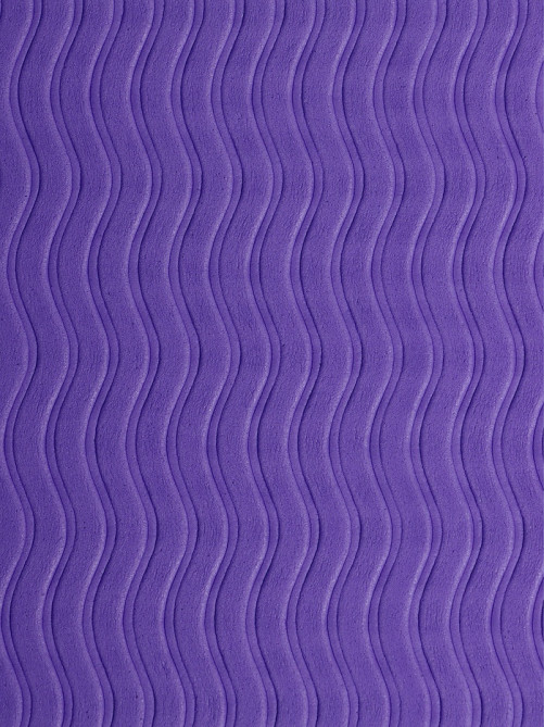 Коврик для фитнеса и йоги ONLYTOP, 183×61×0.8 см, фиолетовый/тёмно-фиолетовый