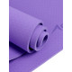 Коврик для фитнеса и йоги ONLYTOP, 183×61×0.8 см, фиолетовый/тёмно-фиолетовый