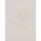 Коврик для фитнеса и йоги Sangh, 183×61×0.4 см, молочный/светло-коричневый