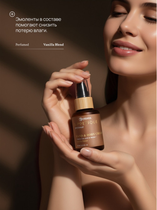 Крем для рук и тела парфюмированный, аромат Vanilla blend, 60 мл, laPOETIQUE