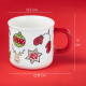 Новогодняя кружка Доляна Sweet Treats, 360 мл, 12.8×9.5×9 см, керамика, белая