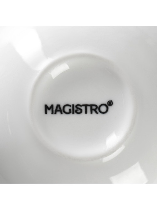 Набор кружек Magistro Mien, 270 мл, 6 шт., фарфор, белый