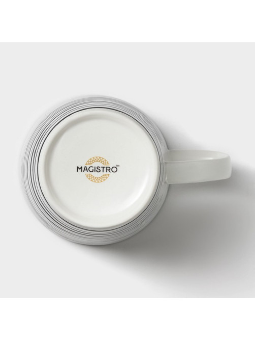 Кружка Magistro Hypnose, 350 мл, фарфор, белая