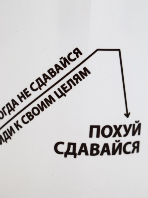 Кружка керамическая «Иди к своим целям», 320 мл, 18+