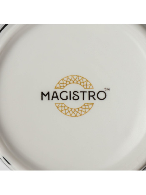 Кружка Magistro Hypnose, 350 мл, фарфор, белая