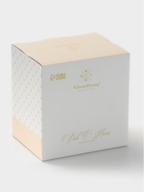 Кружка WY Pink O'hara, 350 мл, фарфор, бежевая