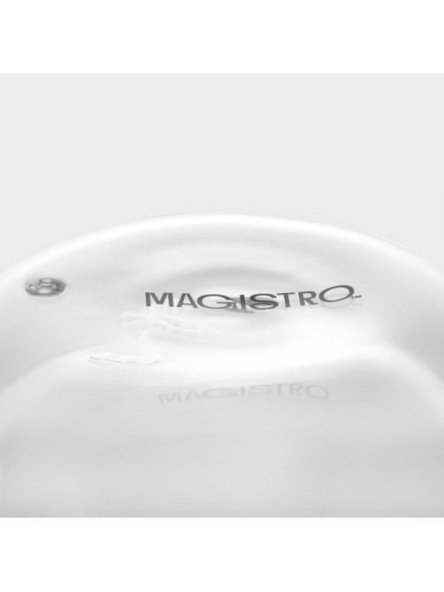 Кружки с двойными стенками Magistro «Лиди», 250 мл, 13.5×10×7.5 см, набор 2 шт., стекло, прозрачные