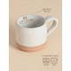 Кружка SL Home Today is your day, 430 мл, 13.5×9.5×9 см, керамика, белая