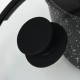 Крышка Magistro, d=20 см, со сливом, с силиконовым ободком и ручкой, жаропрочное стекло