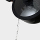 Крышка Magistro, d=20 см, со сливом, с силиконовым ободком и ручкой, жаропрочное стекло