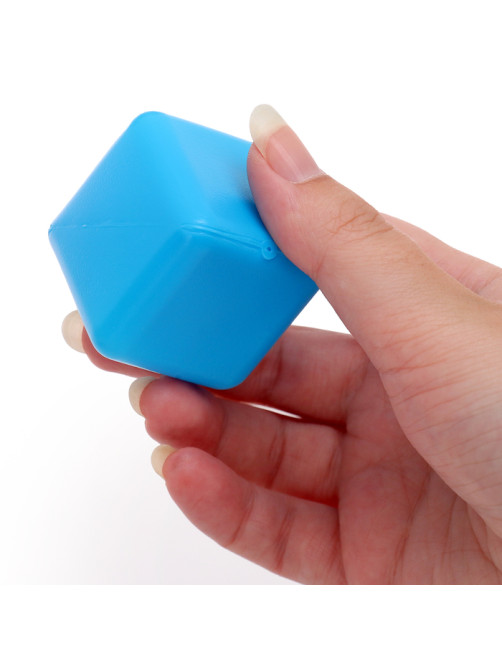 Кубики детские, пластиковые, цветные, 20 штук, 4×4 см