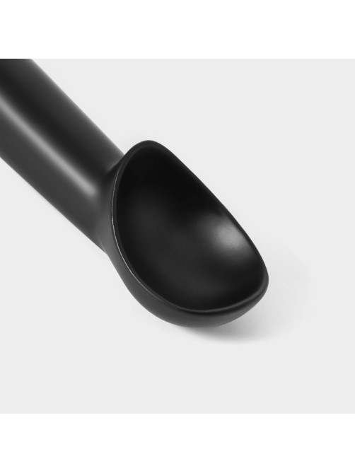 Ложка для мороженого Magistro Alum black, цвет чёрный