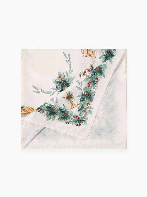 Набор новогодний «Этель» New Years treat: скатерть 150×110 см ±3 см с ВГМО, салфетки 40×40 см, 4 шт.