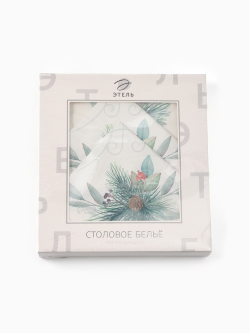 Набор новогодний «Этель» New Years treat: скатерть 150×110 см ±3 см с ВГМО, салфетки 40×40 см, 4 шт.