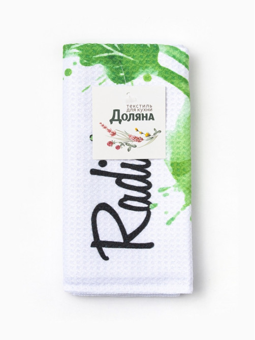 Полотенце Доляна Radish, 40×60±3 см, 100% п/э, микрофибра