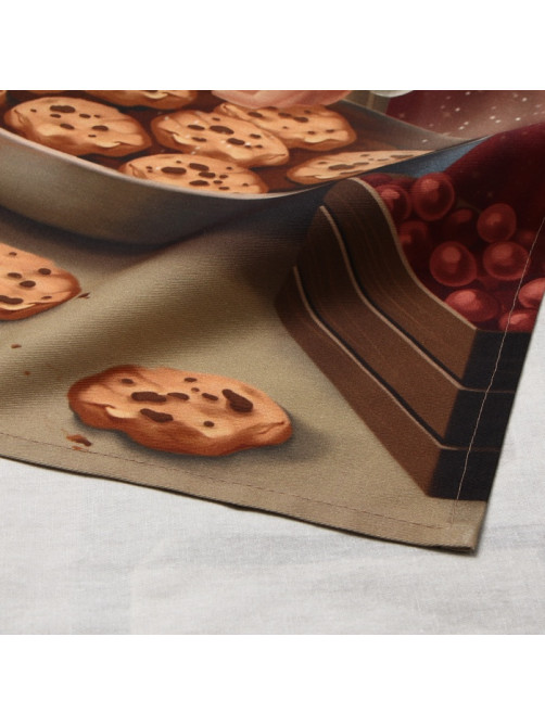 Полотенце кухонное новогоднее «Этель» Cookies, 40×73 см, хлопок 100%, саржа 190 г/м²
