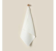 Полотенце кухонное SL HOME Facile, белое, однотонное, 40×70 см
