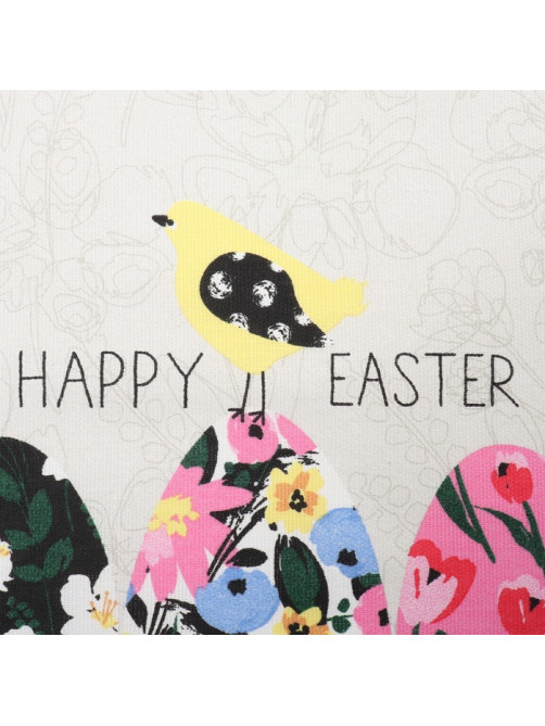 Кухонное полотенце «Доляна» Happy easter, 28×46 см, рогожка, 100% хлопок, 160 г/м²