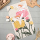Кухонное полотенце «Доляна» Happy Spring, 35×60 см, 100% хлопок, 160 г/м²