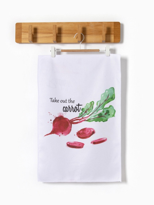 Полотенце Доляна Beet, 40×60±3 см, 100% п/э, микрофибра