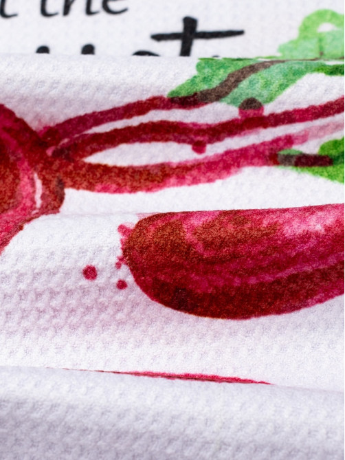 Полотенце Доляна Beet, 40×60±3 см, 100% п/э, микрофибра