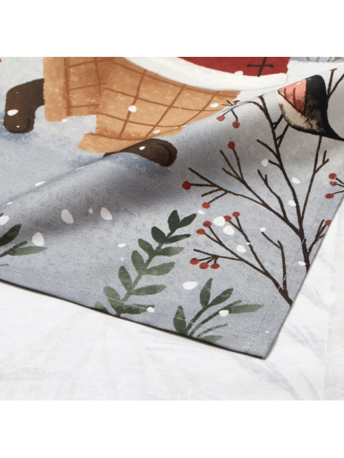 Полотенце кухонное «Этель» Forest bear, 40×73 см, хлопок 100%, саржа 190 г/м²