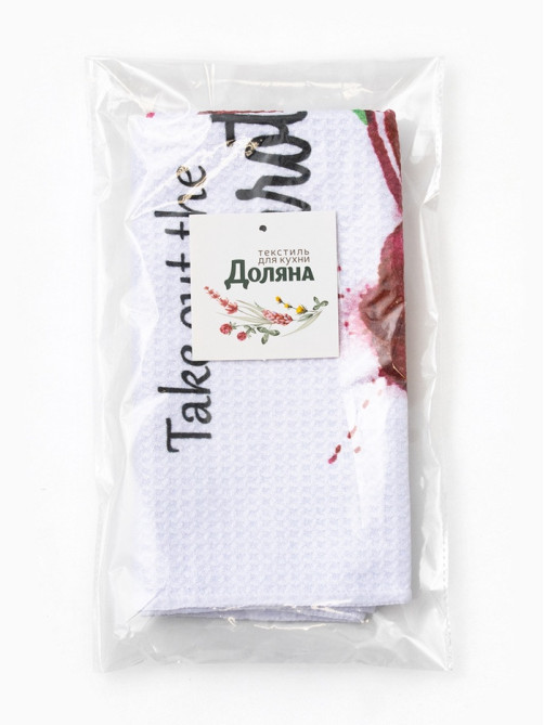 Полотенце Доляна Beet, 40×60±3 см, 100% п/э, микрофибра