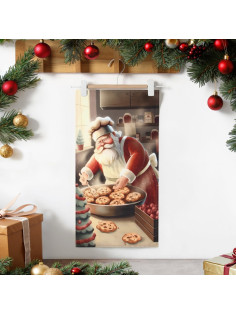 Полотенце кухонное новогоднее «Этель» Cookies, 40×73 см, хлопок 100%, саржа 190 г/м²