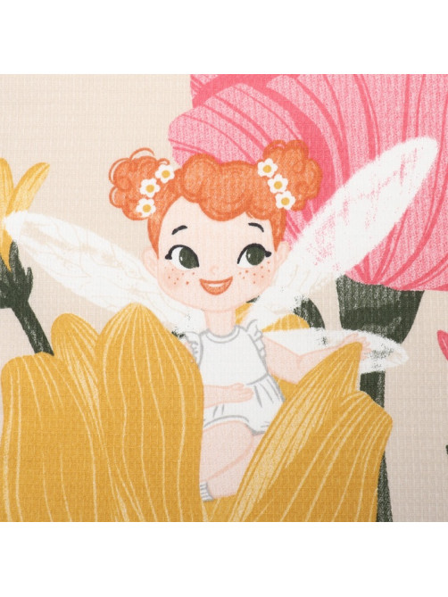 Кухонное полотенце «Доляна» Happy Spring, 35×60 см, 100% хлопок, 160 г/м²