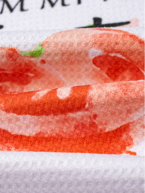 Полотенце Доляна Tomato, 40×60±3 см, 100% п/э, микрофибра
