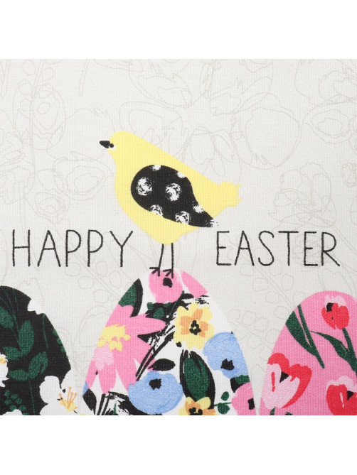 Набор кухонных полотенец «Доляна» Happy easter, 2 шт., 28×46 см, 100% хлопок, рогожка 160 г/м²