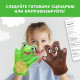 Кукольный театр ZABIAKA «Сказка: Теремок», 5 кукол на руку, сценарий
