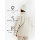 Куртка для девочки KAFTAN демисезонная, бежевая, размер 32 (110-116 см)