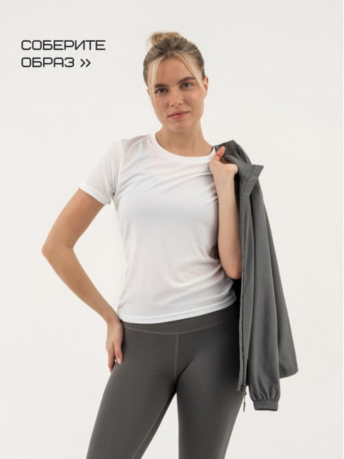 Ветровка женская спортивная Resport, размер 48 (L), серая