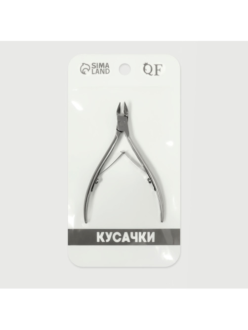 Кусачки педикюрные, 2 пружины, 10.5 см, длина лезвия-12 мм