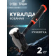 Кувалда ТУНДРА ПРОФИ, цельнокованая, двухкомпонентная рукоятка, магнит, 2 кг