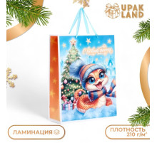 Пакет ламинированный вертикальный «Счастливая змейка», L 31×40×12 см