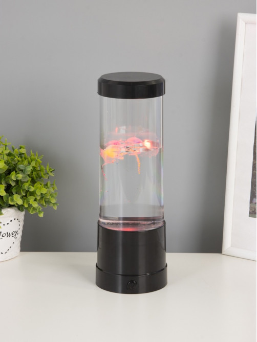 Светильник «Медузы» LED, RGB, USB, 3-5 Вт, 9×9×25.5 см, чёрный