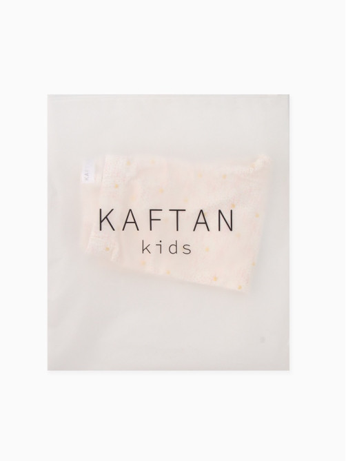 Легинсы для девочки KAFTAN «Сердечки», бежевые, размер 30 (98-104 см)