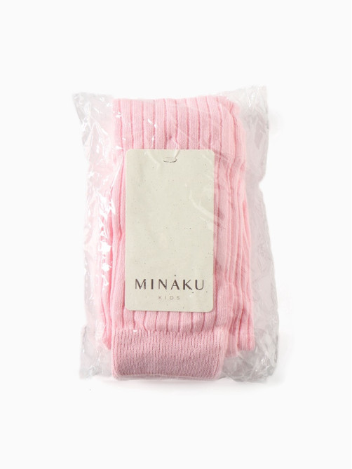 Лосины детские с лямками MINAKU, рост 86-92 см, розовые