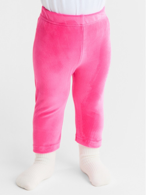 Брюки (легинсы) «Крошка Я» Plushy, р. 86-92 см, цвет фуксия