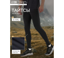 Тайтсы мужские Resport, размер 50, чёрные