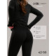 Легинсы женские спортивные Resport, размер 48 (L), чёрные